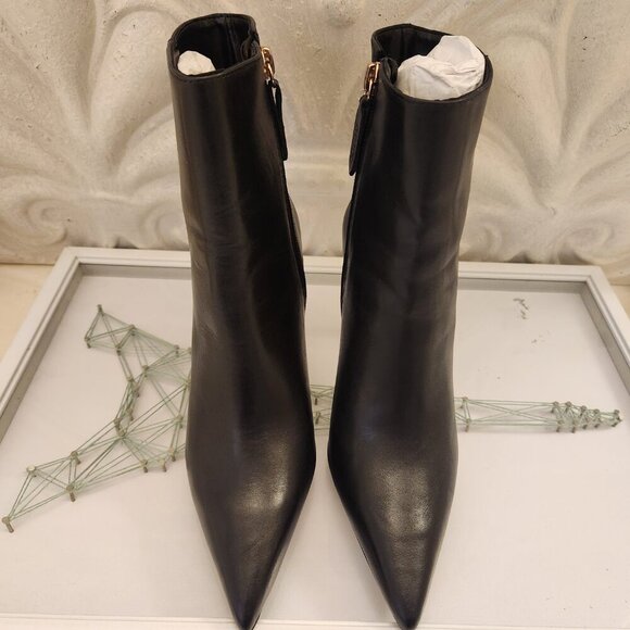 SCHUTZ Leather "Mikki" Point toe Booties. NIB. Size 7 - Picture 3 of 12